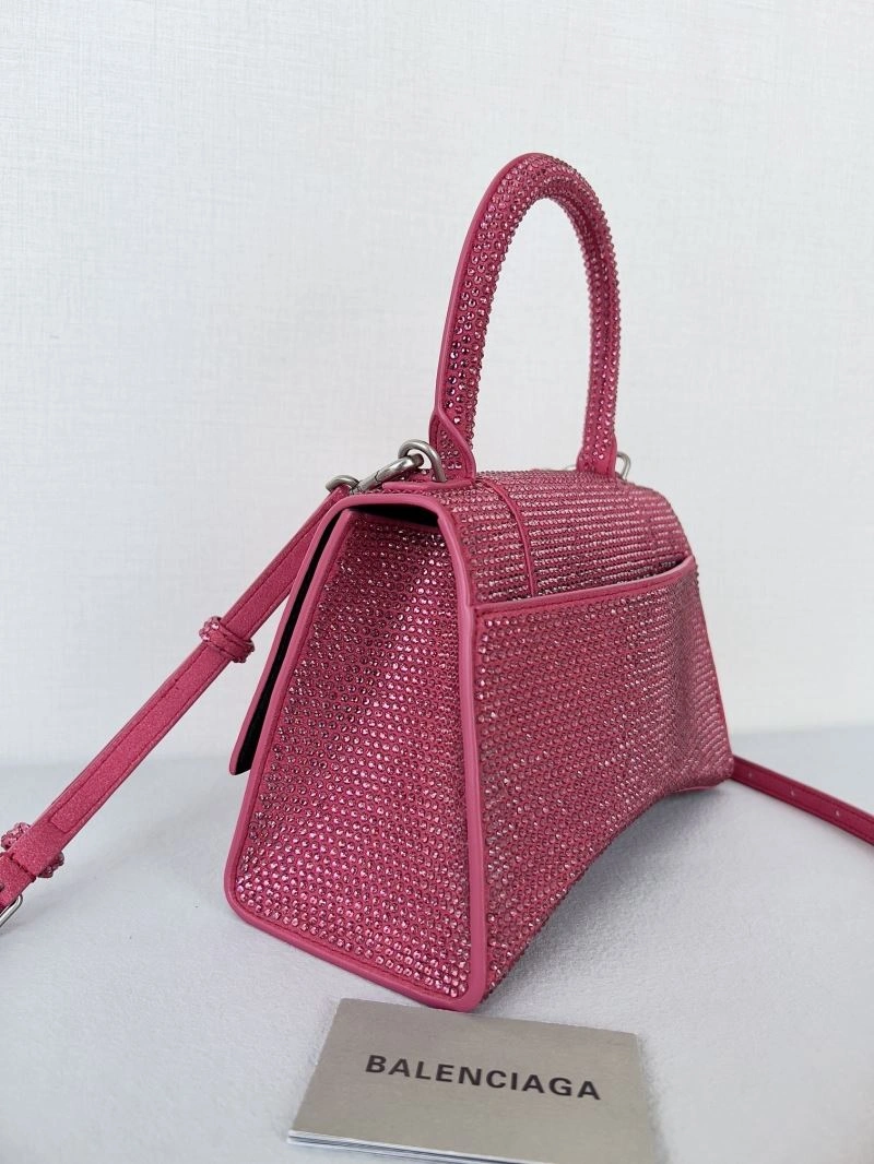 UrbanStyle Balenciaga Sparkling Hourglass Diamond-Studded Handbag 66983