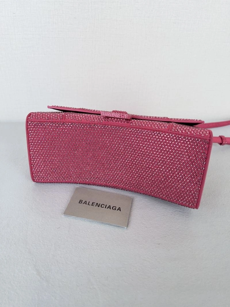 UrbanStyle Balenciaga Sparkling Hourglass Diamond-Studded Handbag 66983
