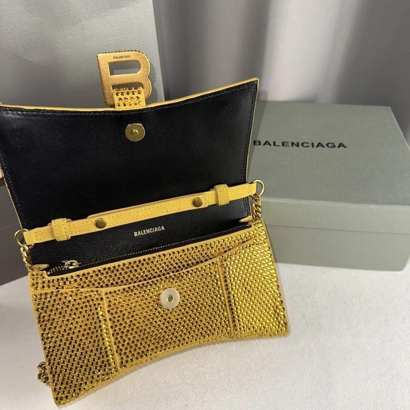Balenciaga Sparkling Rhinestone Hourglass Chain Bag - Limited Edition OdorResistant 75302