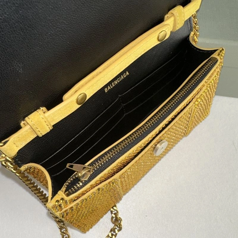 Balenciaga Sparkling Rhinestone Hourglass Chain Bag - Limited Edition OdorResistant 75302