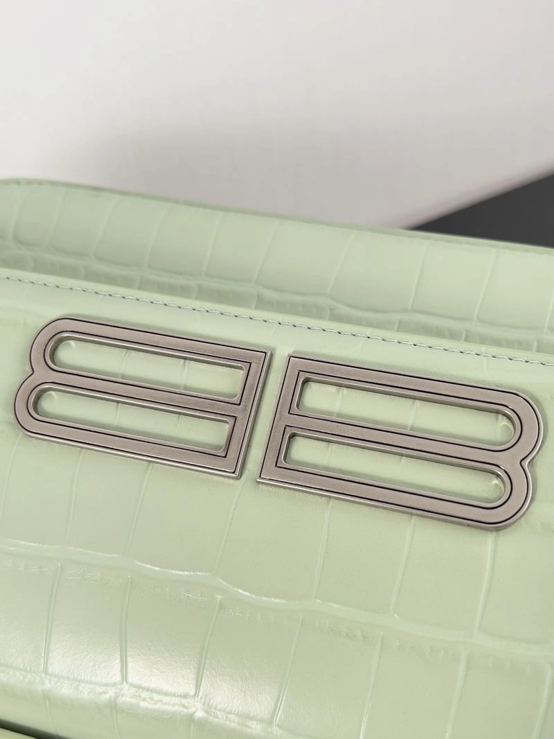 StreetReady Balenciaga Spring 2022 Gossip Bag - Embossed Leather Crossbody 78606
