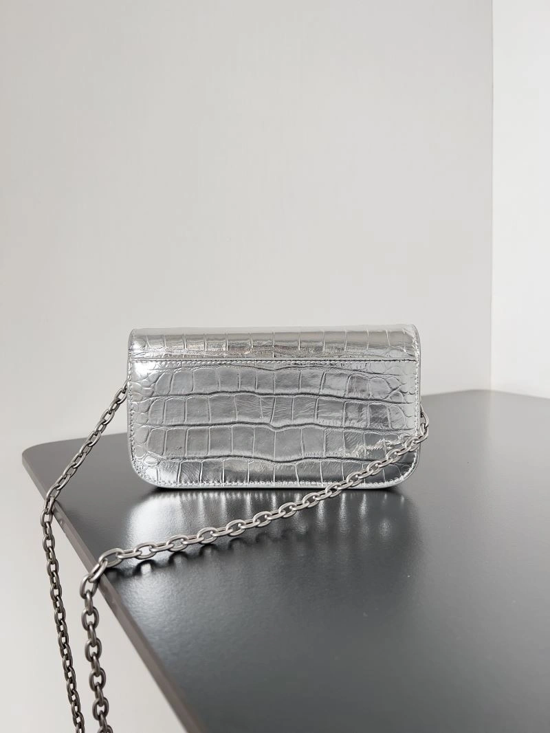 Balenciaga Spring 2022 Gossip Crossbody Bag with Double B Logo SunProtective 78620