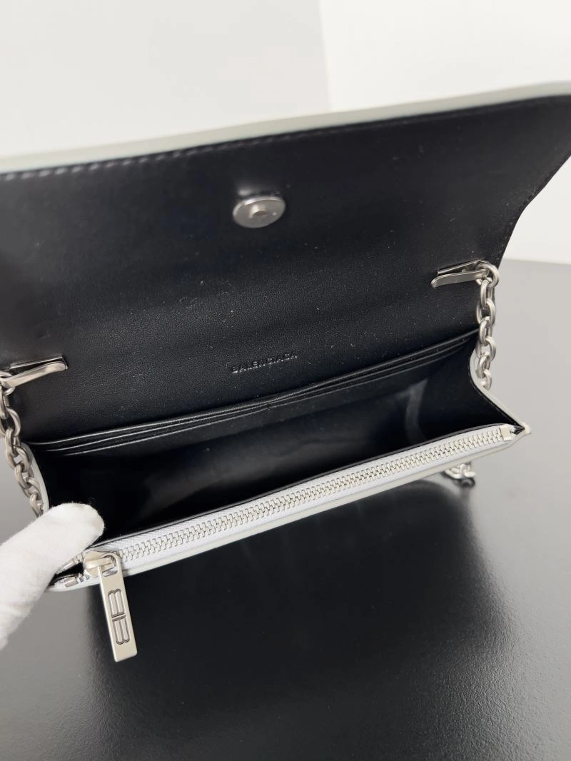 Balenciaga Spring 2022 Gossip Crossbody Bag with Double B Logo SunProtective 78620