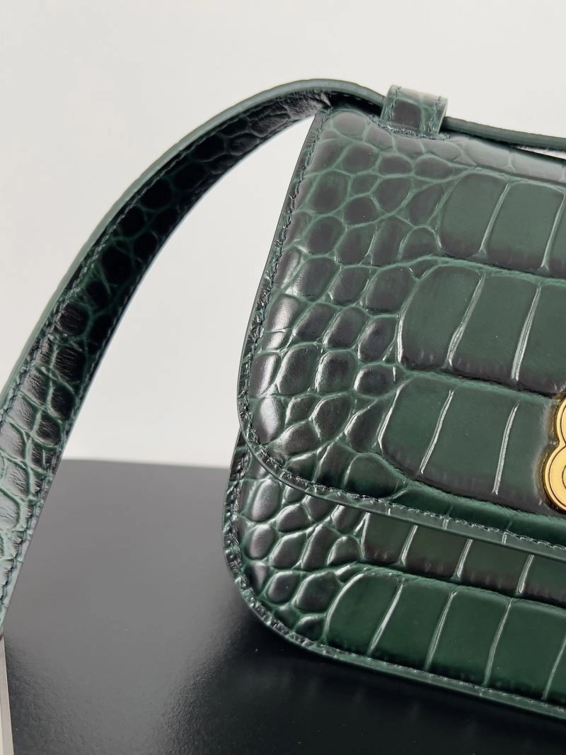 Effortless Balenciaga Spring 2022 Gossip Crossbody Bag with Double B Logo 78605