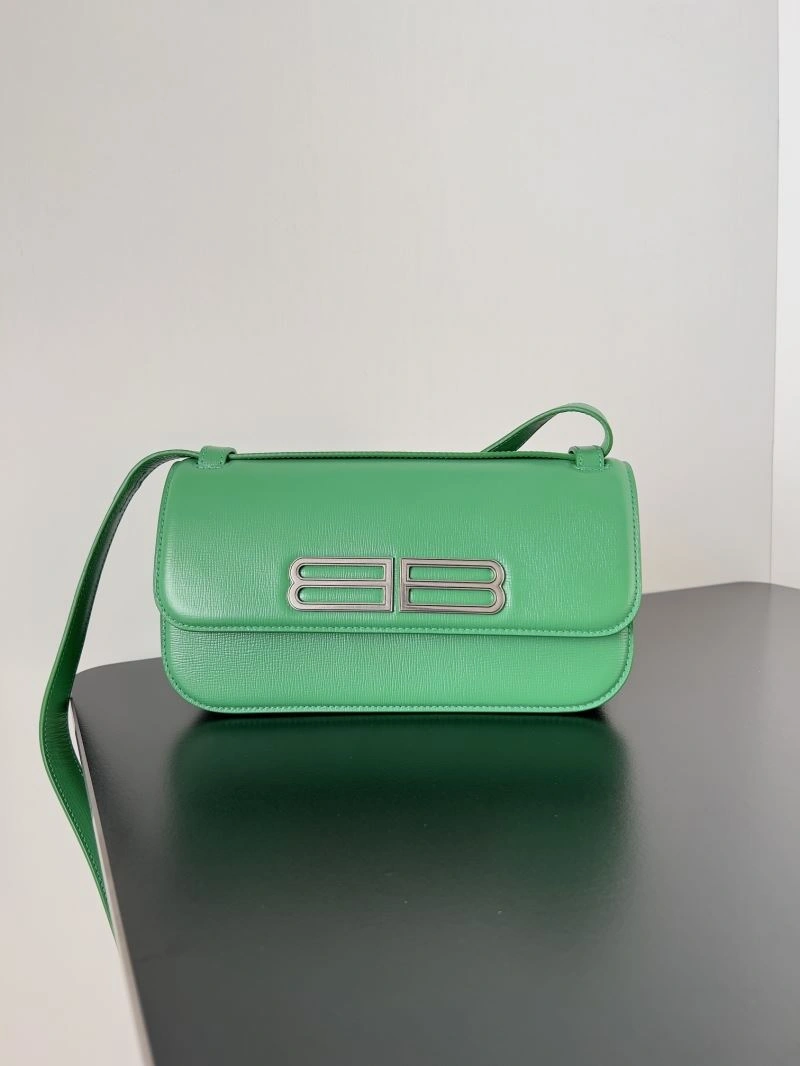 Balenciaga Spring 2022 Gossip Embossed Leather Shoulder Bag Flexible 78597