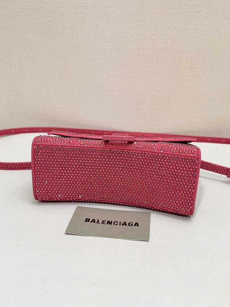 Attractive Balenciaga Starlit Hourglass Diamond Clutch Bag - Dazzling Elegance 66944