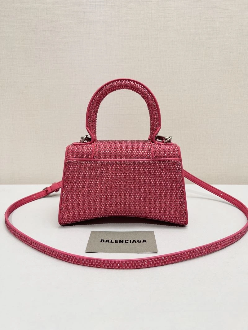 Attractive Balenciaga Starlit Hourglass Diamond Clutch Bag - Dazzling Elegance 66944