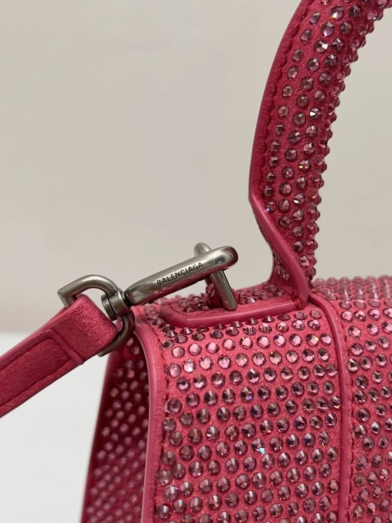 Attractive Balenciaga Starlit Hourglass Diamond Clutch Bag - Dazzling Elegance 66944
