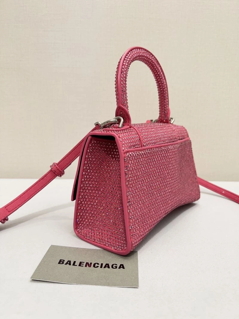 Attractive Balenciaga Starlit Hourglass Diamond Clutch Bag - Dazzling Elegance 66944