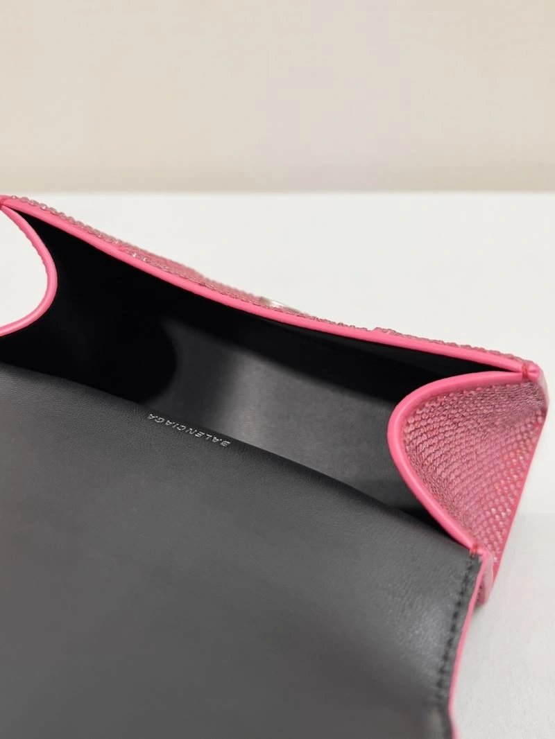 Attractive Balenciaga Starlit Hourglass Diamond Clutch Bag - Dazzling Elegance 66944