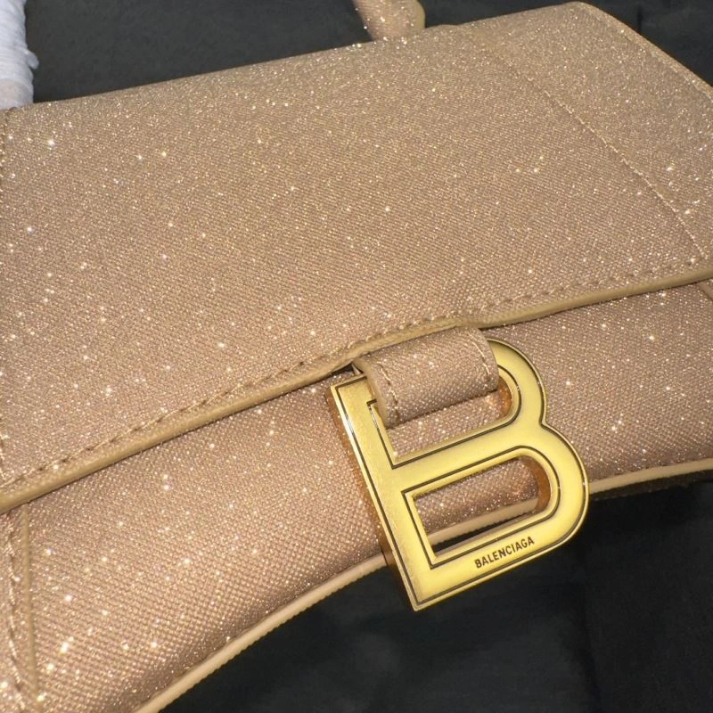 Functional Balenciaga Starry Gold Hourglass Bag -  Semi-Moon Design 70021