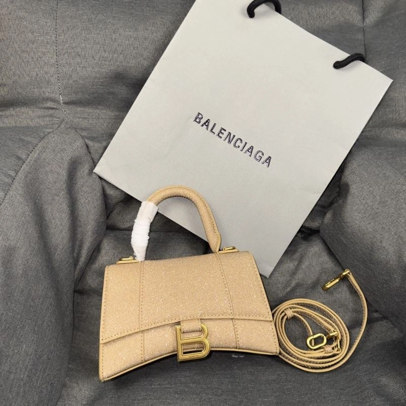 Thermal Balenciaga Starry Gold XS Shiny Hourglass Bag -  Chic 69978