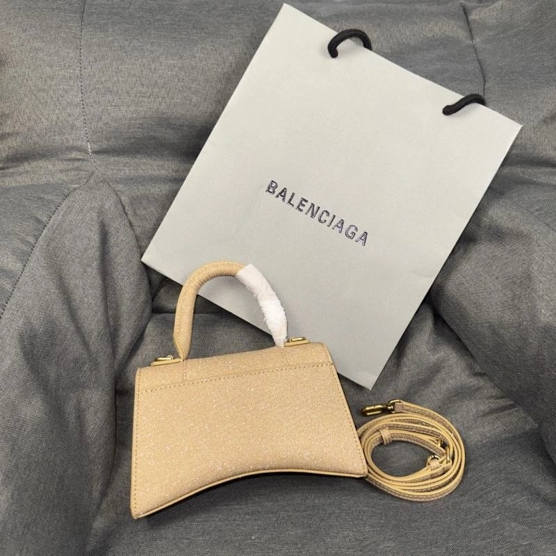 Thermal Balenciaga Starry Gold XS Shiny Hourglass Bag -  Chic 69978