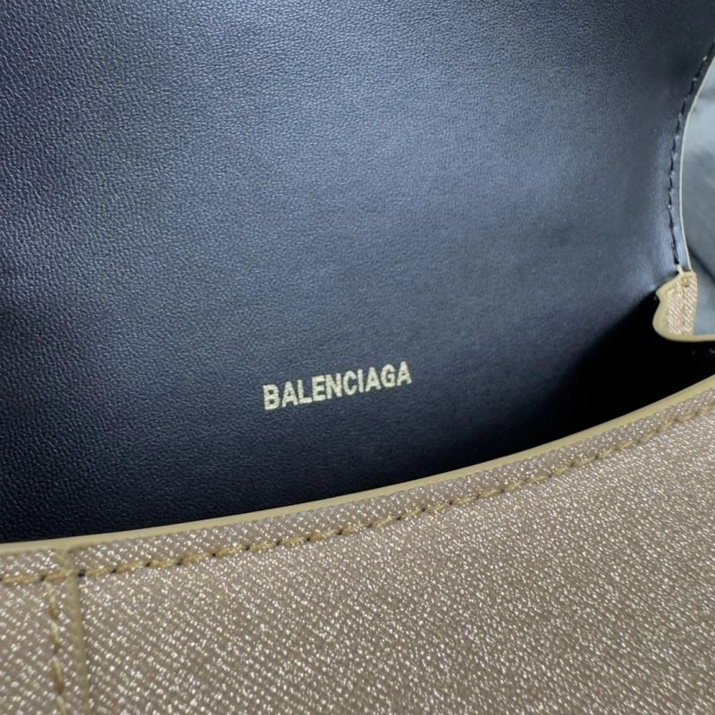 Thermal Balenciaga Starry Gold XS Shiny Hourglass Bag -  Chic 69978