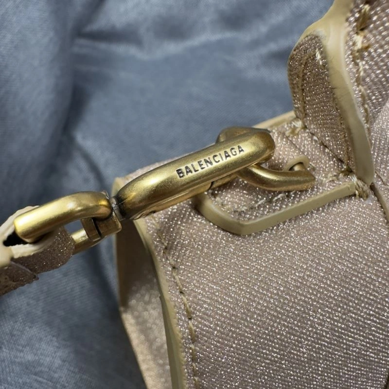 Thermal Balenciaga Starry Gold XS Shiny Hourglass Bag -  Chic 69978