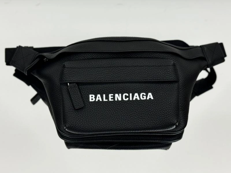 Reliable Balenciaga  All-Leather Waist Bag for Ultimate Body Proportion 66953