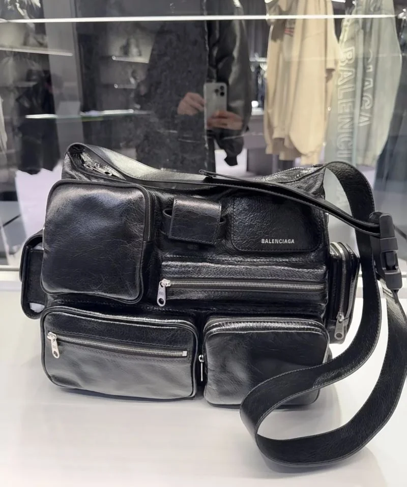 Breathable Balenciaga Superbusy Crossbody Messenger Bag - 38244