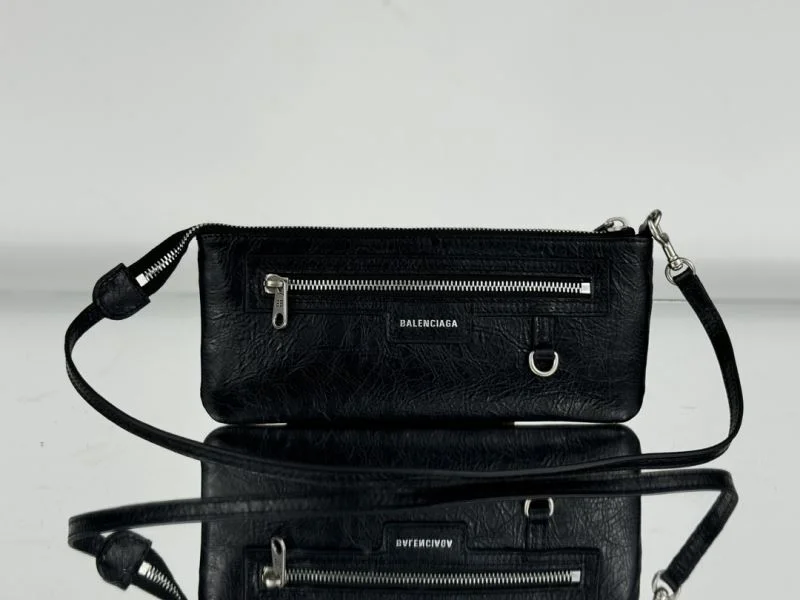 DailyWear Balenciaga Superbusy  Lambskin Shoulder Clutch Bag 38245