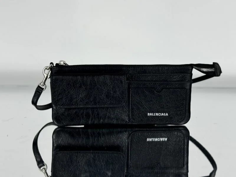 DailyWear Balenciaga Superbusy  Lambskin Shoulder Clutch Bag 38245
