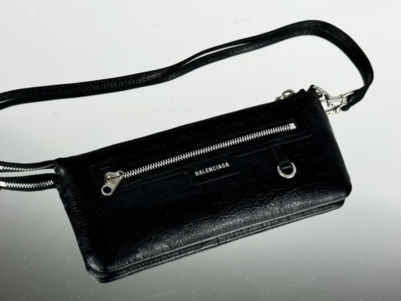 DailyWear Balenciaga Superbusy  Lambskin Shoulder Clutch Bag 38245