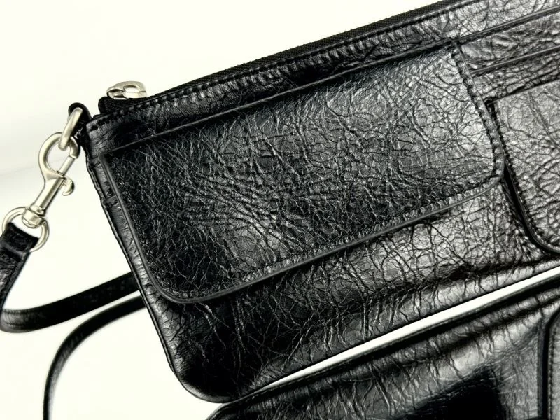 DailyWear Balenciaga Superbusy  Lambskin Shoulder Clutch Bag 38245