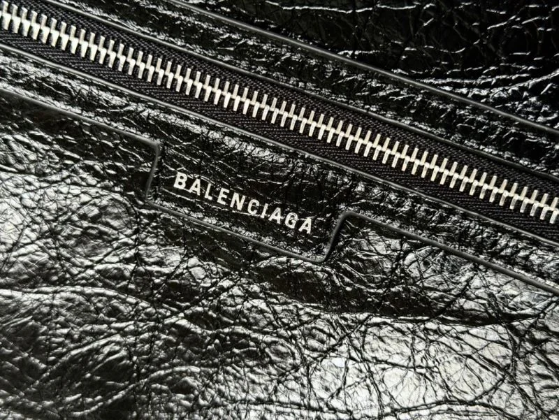 OnTrend Balenciaga Superbusy Vintage Lambskin Motorcycle Tote Bag 38292