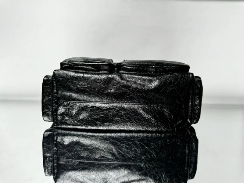 OnTrend Balenciaga Superbusy Vintage Lambskin Motorcycle Tote Bag 38292