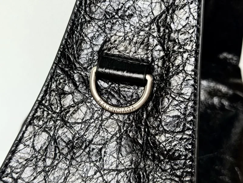 OnTrend Balenciaga Superbusy Vintage Lambskin Motorcycle Tote Bag 38292