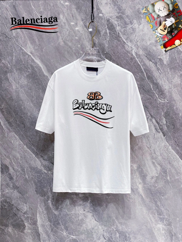 Balenciaga T-Shirts Breathable 96490