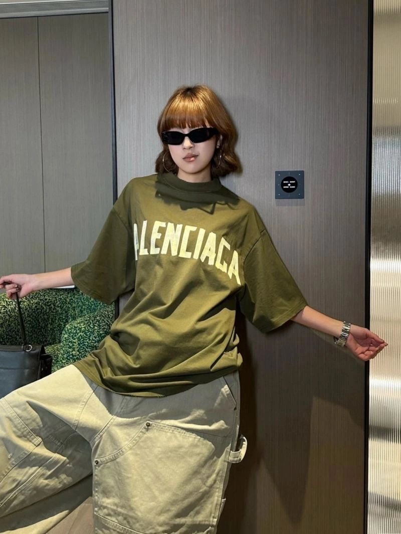 Balenciaga T-Shirts Stretchable 98368