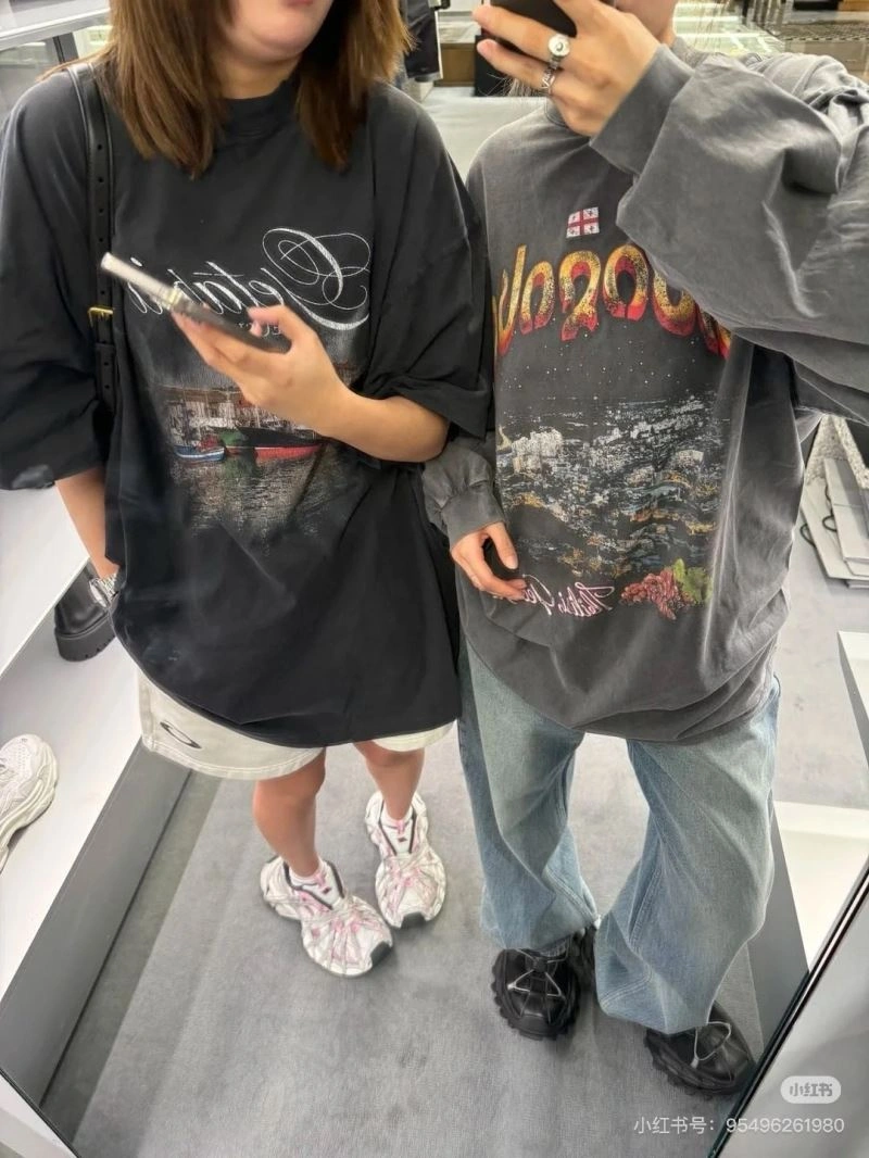 Balenciaga T-Shirts Thermal 98284