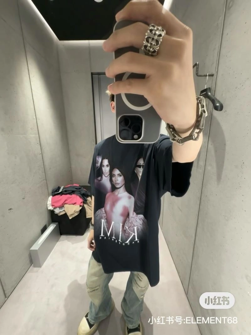 Colorful Balenciaga T-Shirts 98294