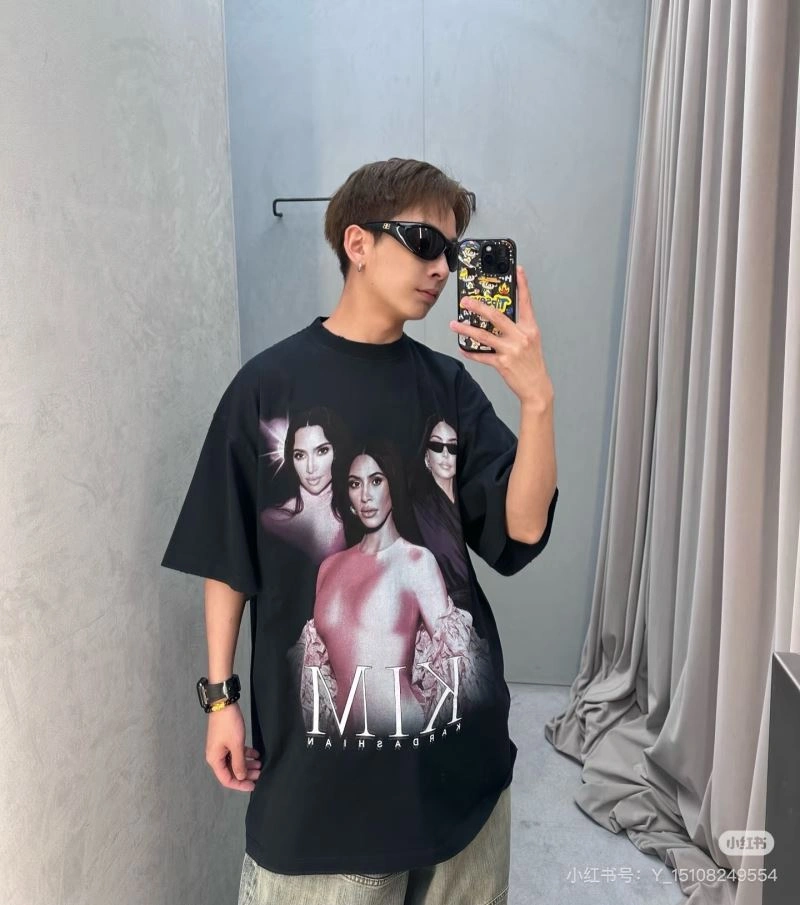 Colorful Balenciaga T-Shirts 98294