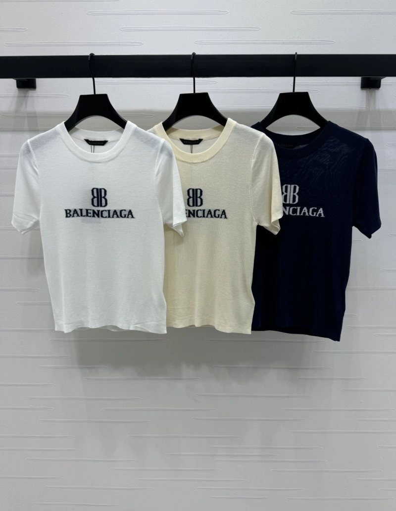 Balenciaga T-Shirts Breathable 96459