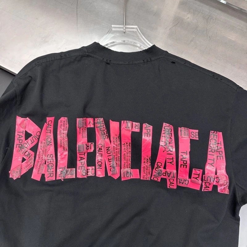 Balenciaga T-Shirts Breathable 96341