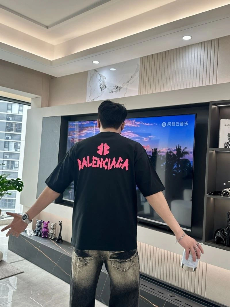 Balenciaga T-Shirts Stretchable 97625