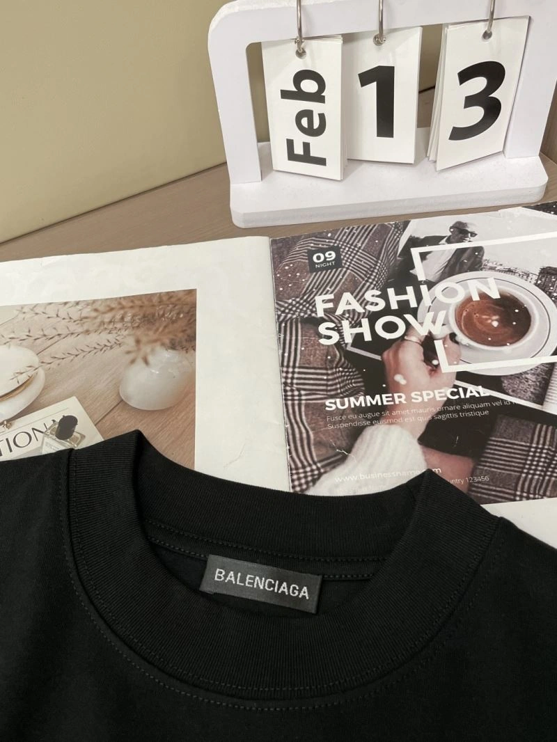 Balenciaga T-Shirts Stretchable 97625