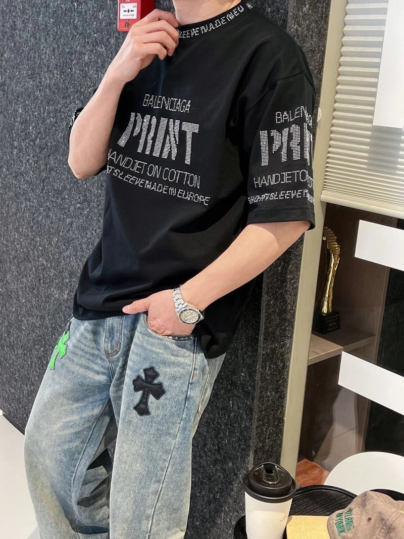 Balenciaga T-Shirts Stretchable 96914