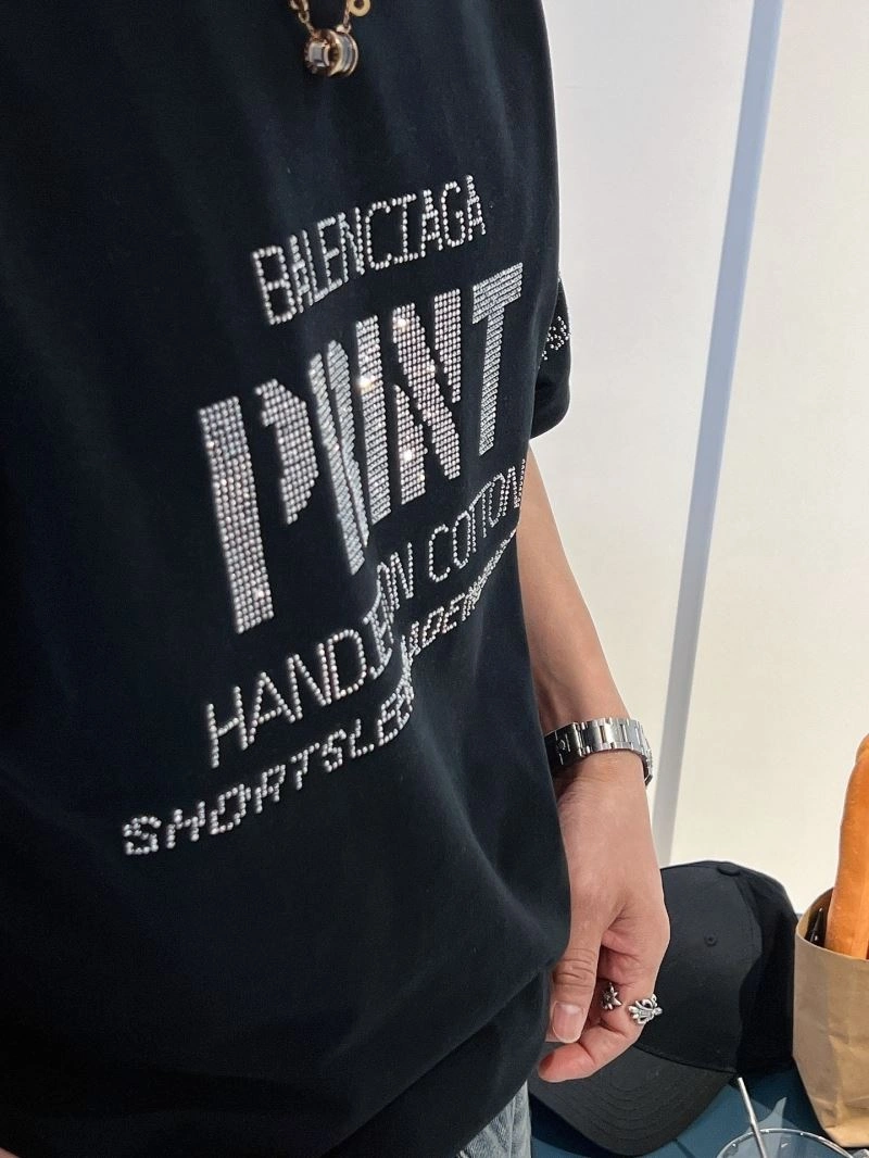Balenciaga T-Shirts Stretchable 96914