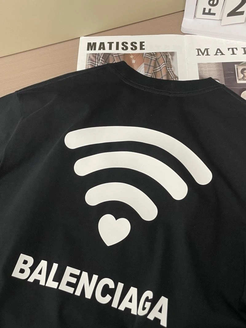 Balenciaga T-Shirts Stretchable 96701