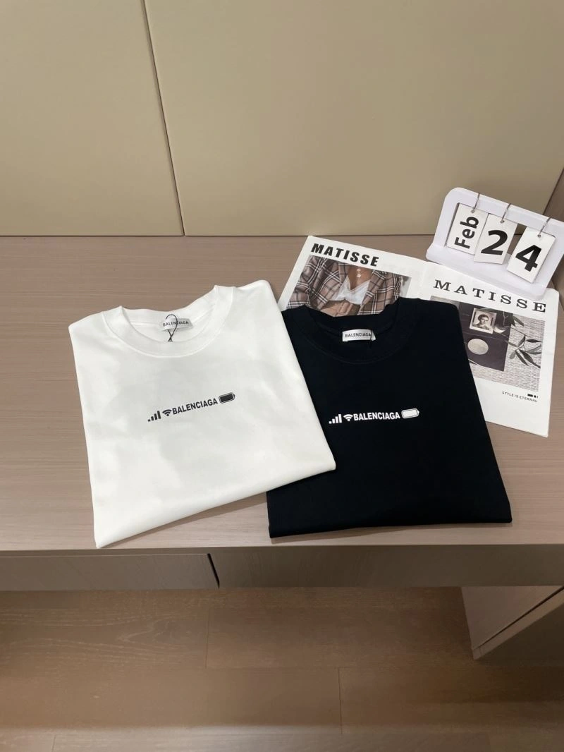 Balenciaga T-Shirts Stretchable 96701