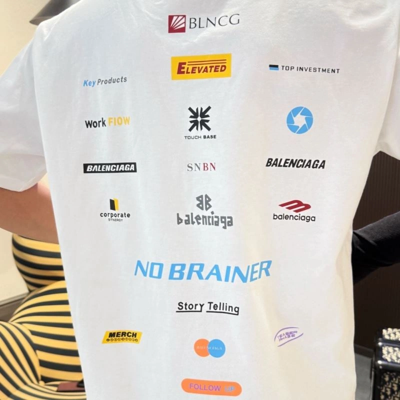 Balenciaga T-Shirts MoistureWicking 96623