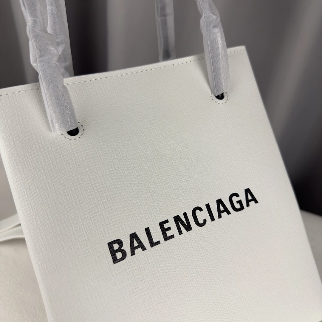 Comfortable Balenciaga Toothpick-Patterned Calfskin Square Bag with Straps 60874