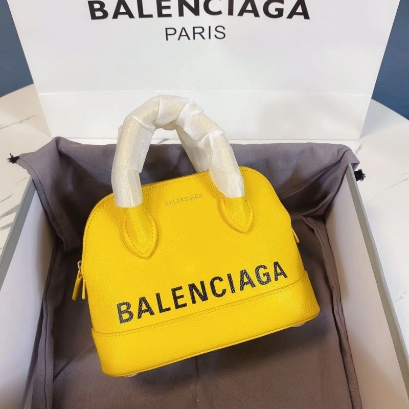 Chic Balenciaga Trend-Defying Mini Letter Shell Bag - Limited Edition 75236