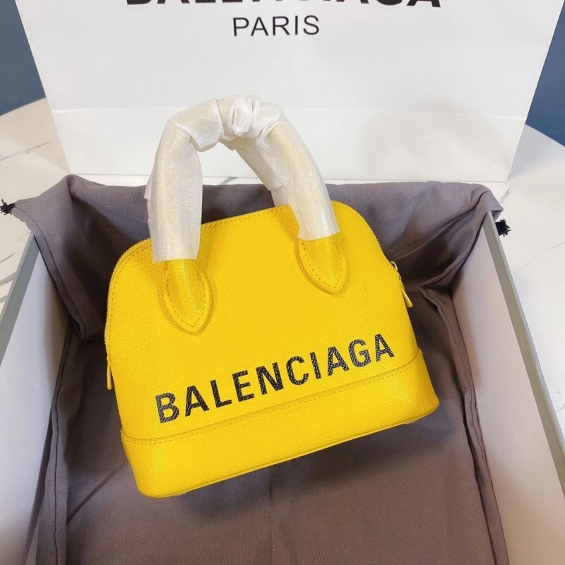 Chic Balenciaga Trend-Defying Mini Letter Shell Bag - Limited Edition 75236