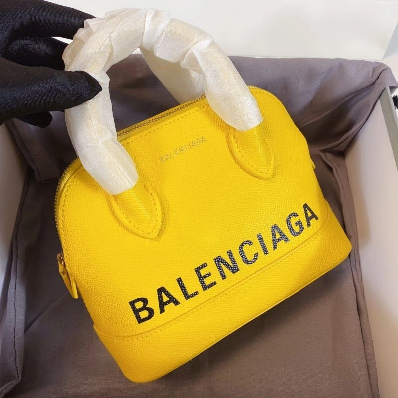 Chic Balenciaga Trend-Defying Mini Letter Shell Bag - Limited Edition 75236