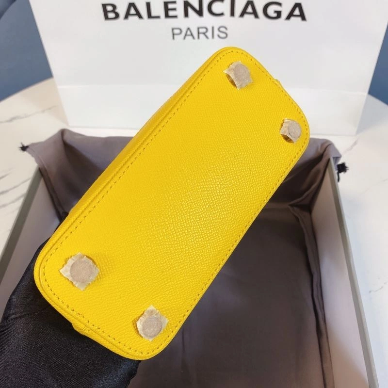 Chic Balenciaga Trend-Defying Mini Letter Shell Bag - Limited Edition 75236