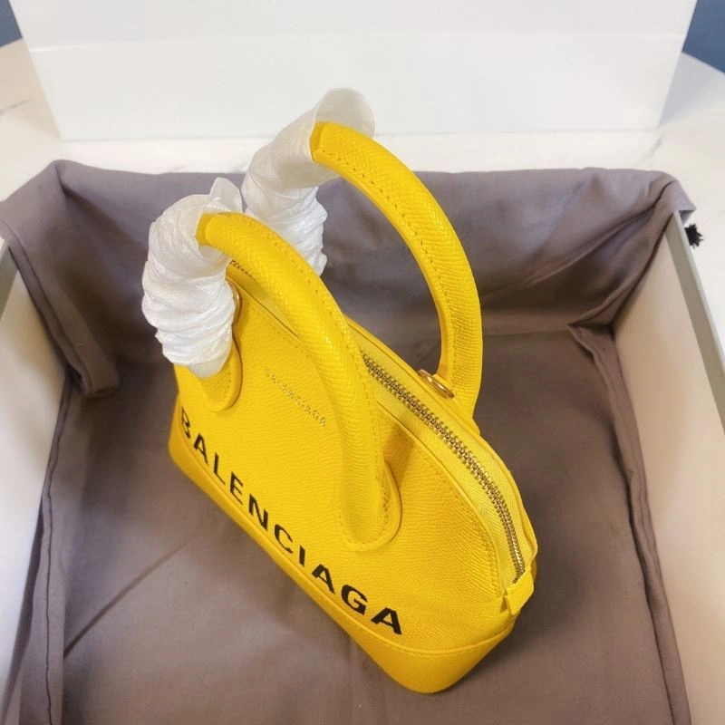 Chic Balenciaga Trend-Defying Mini Letter Shell Bag - Limited Edition 75236
