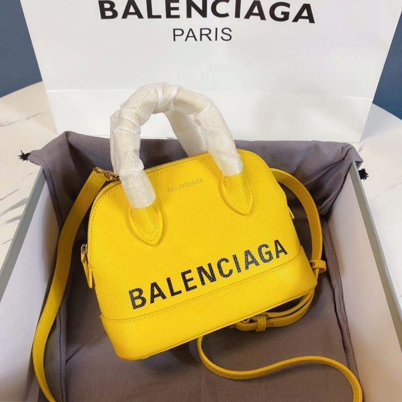 Chic Balenciaga Trend-Defying Mini Letter Shell Bag - Limited Edition 75236