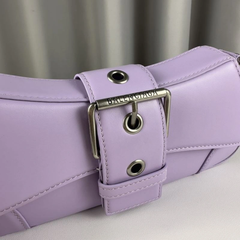 Balenciaga  Lavender Lindsay Handbag with Vintage Charm Tailored 75356